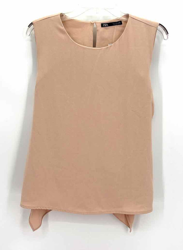 Size L ZARA Tan Shirt