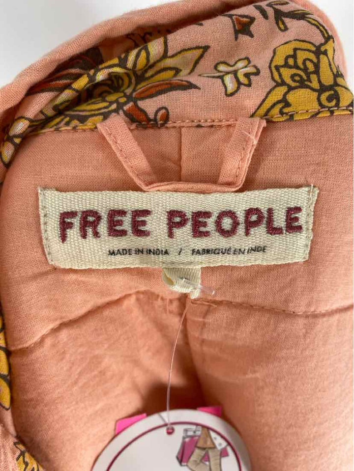 Size XS FREE PEOPLE Pink Jacket