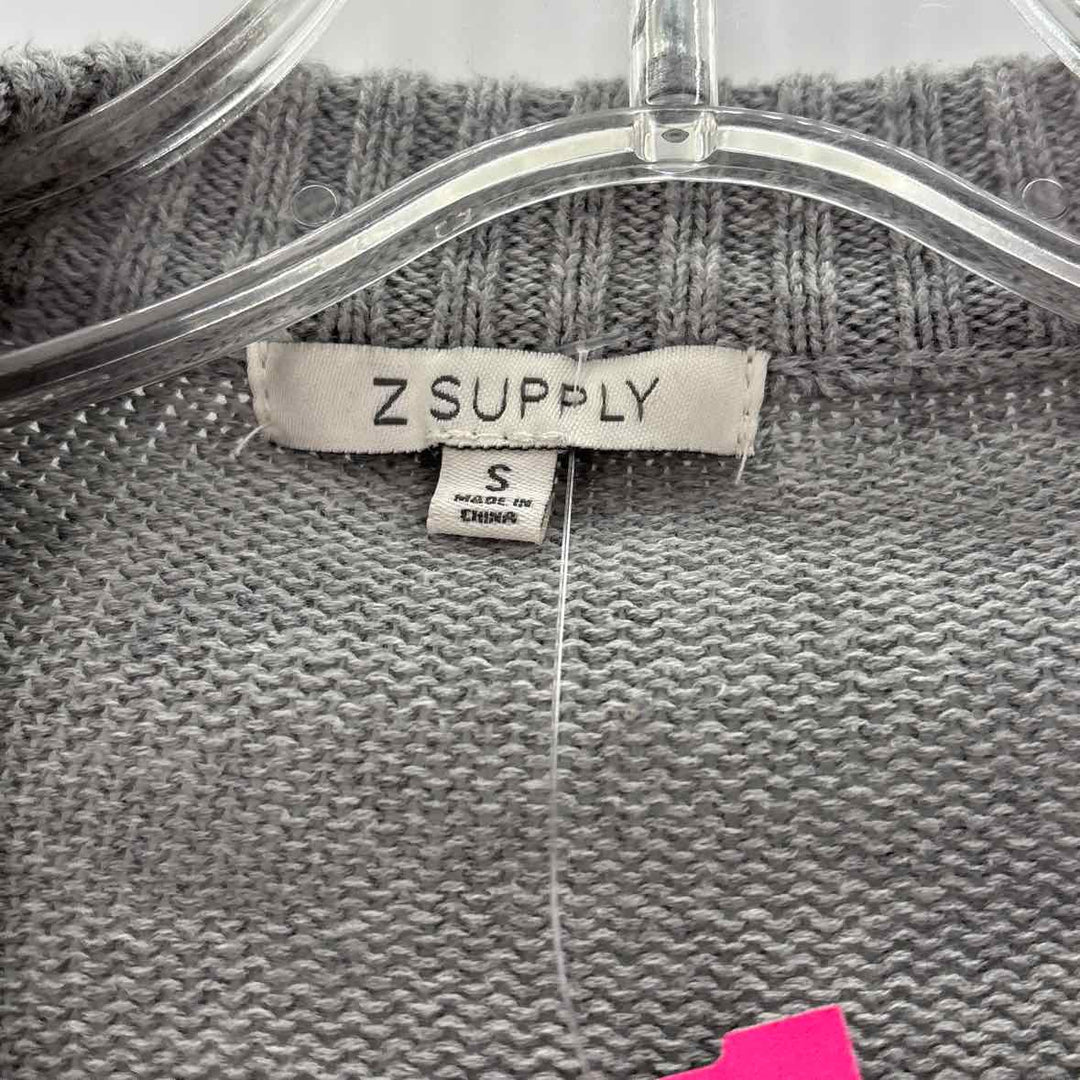 Size S Z SUPPLY Gray Sweater