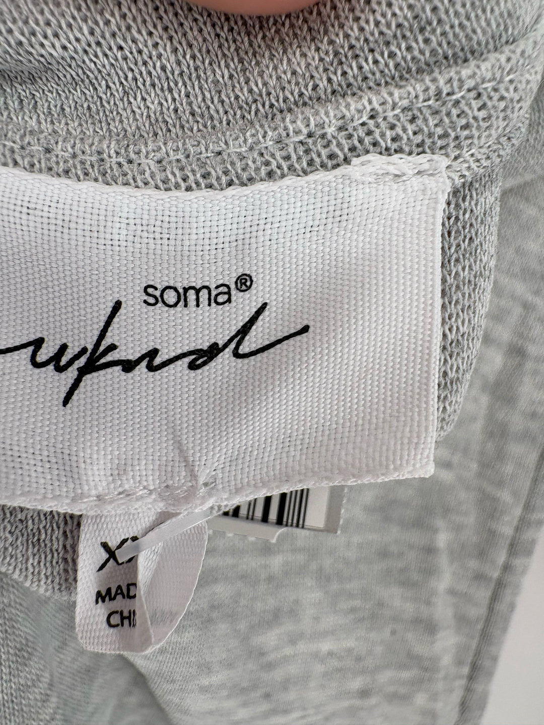 Size 2X SOMA Gray Shirt