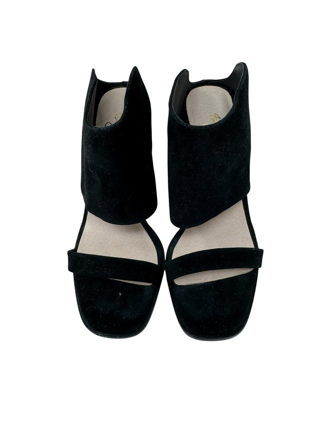 Shoe Size 7.5 Black Suede Sandals