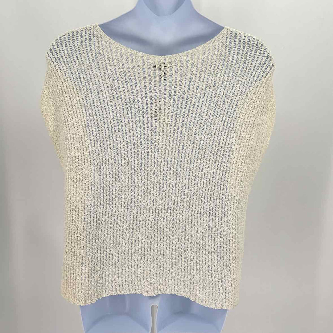 Size XL Eileen Fisher Cream Sweater