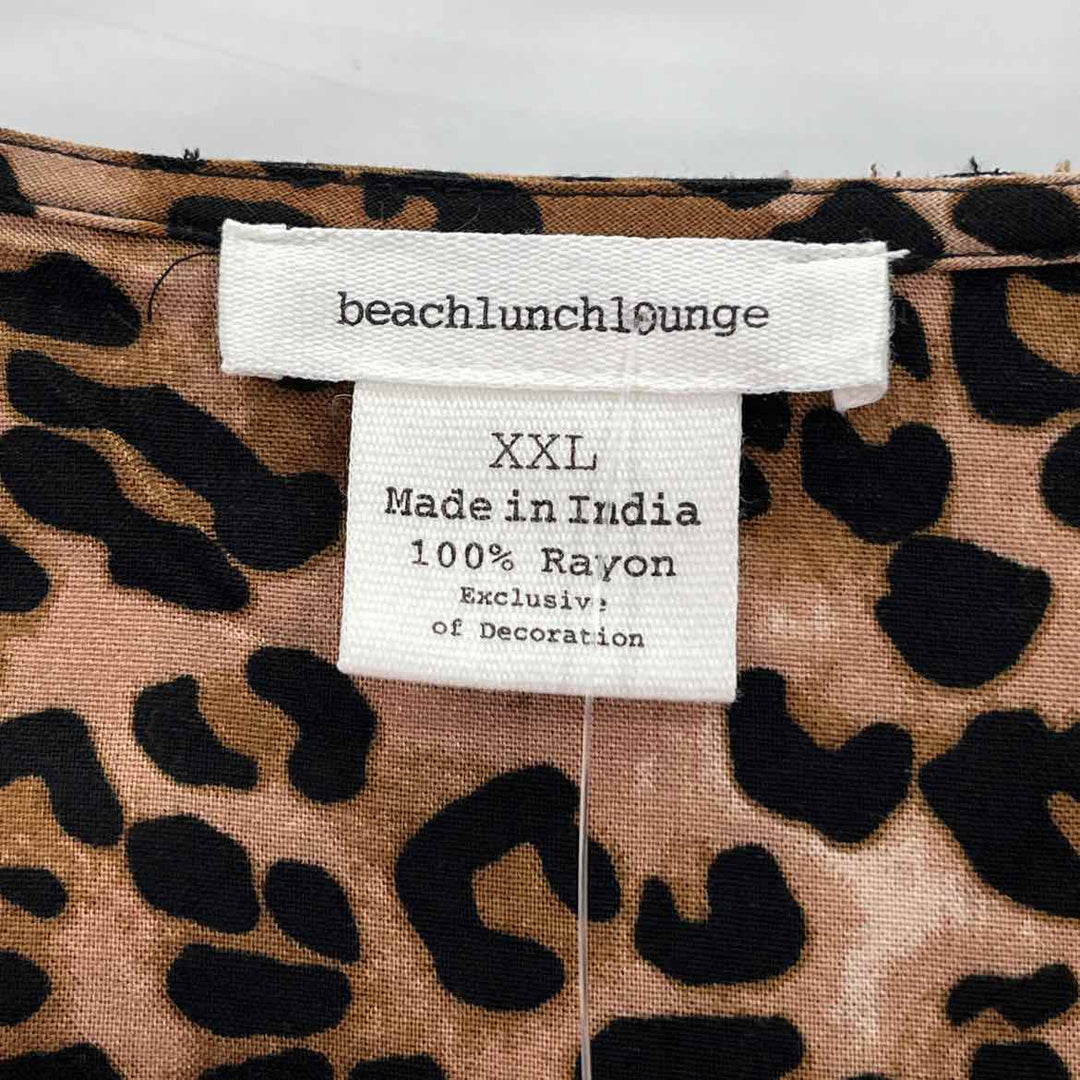 Size XXL BEACH LUNCH LOUNGE Multi-Color Cardigan