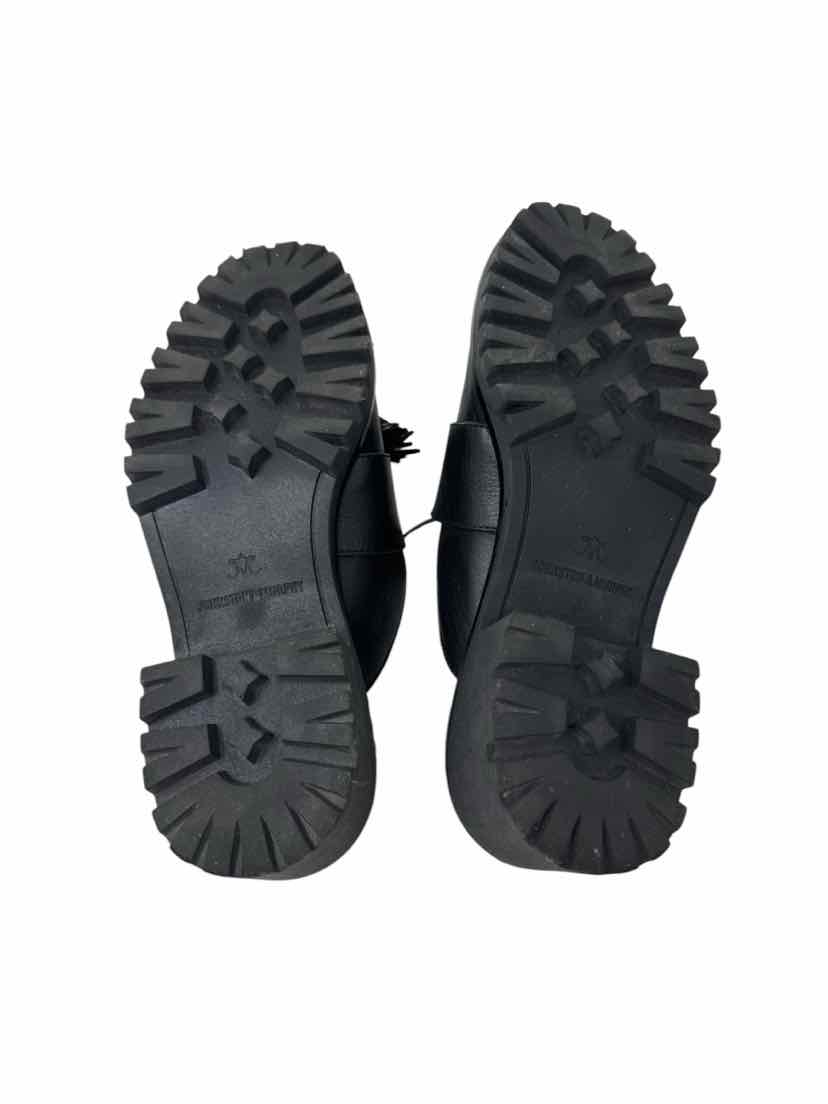 Shoe Size 7.5 JOHNSTON & MURPHY Black Mules
