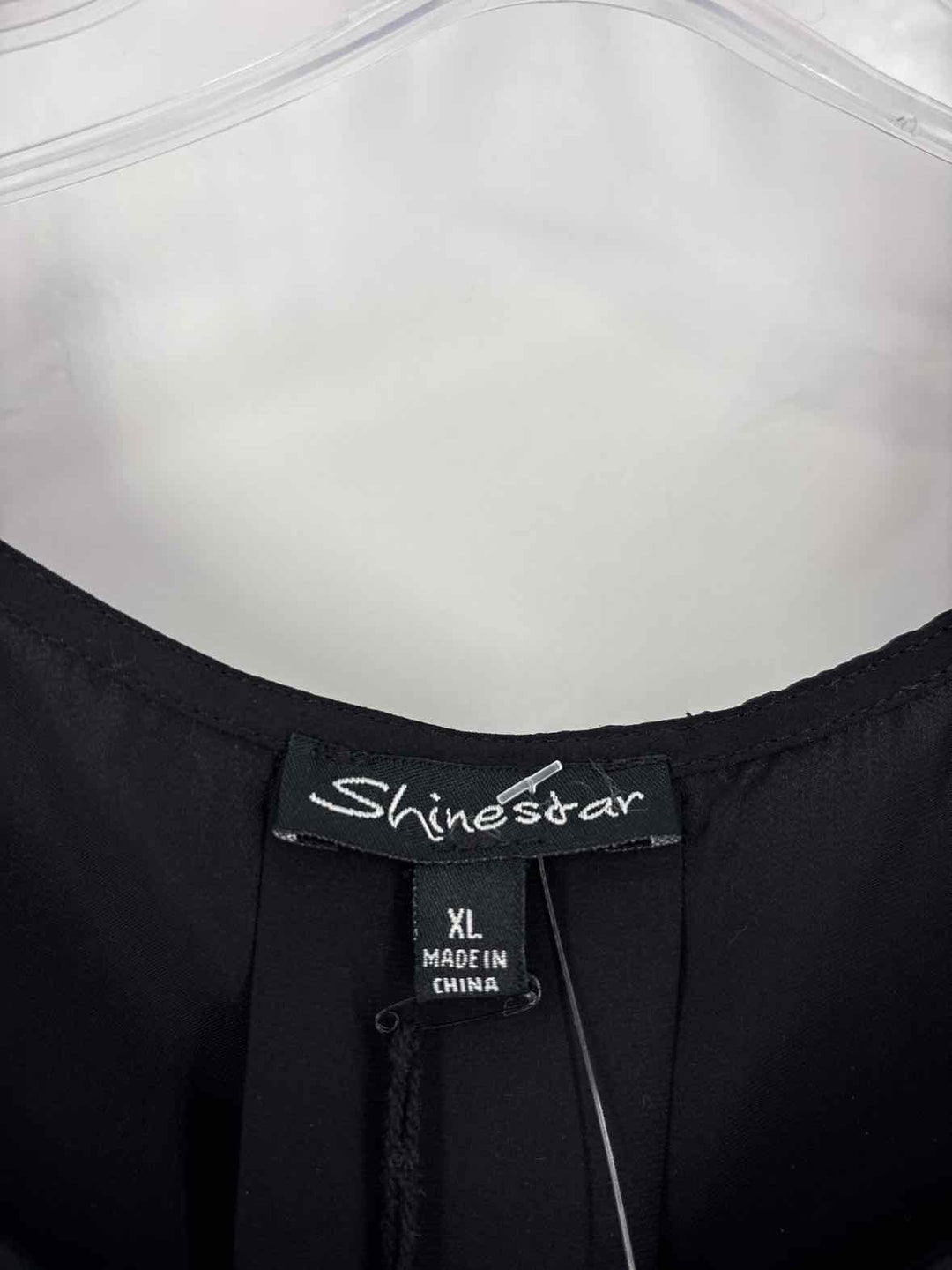 Size XL SHINESTAR Black Shirt