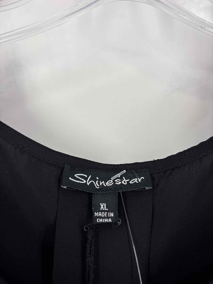 Size XL SHINESTAR Black Shirt