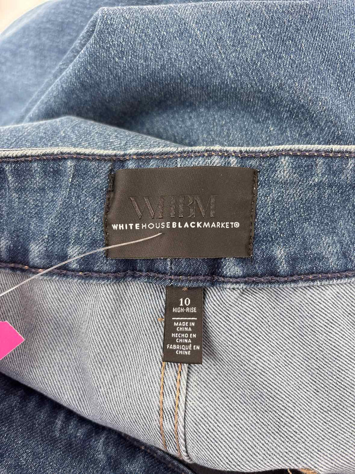 Size 10 White House Black Market Denim Pants