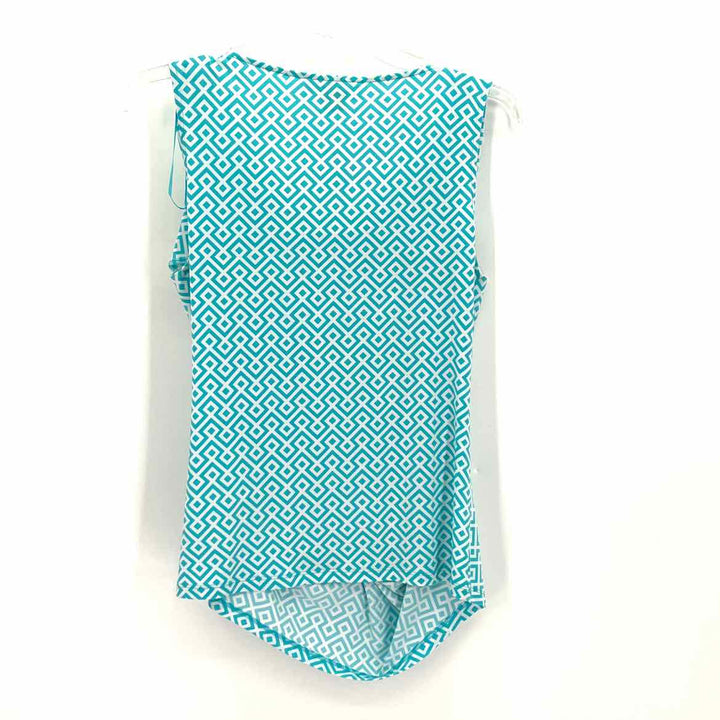 Size M Michael Kors Blue Print Shirt