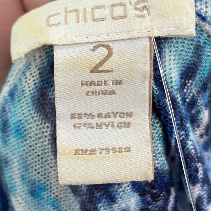 Size L Chico's Blue Sweater