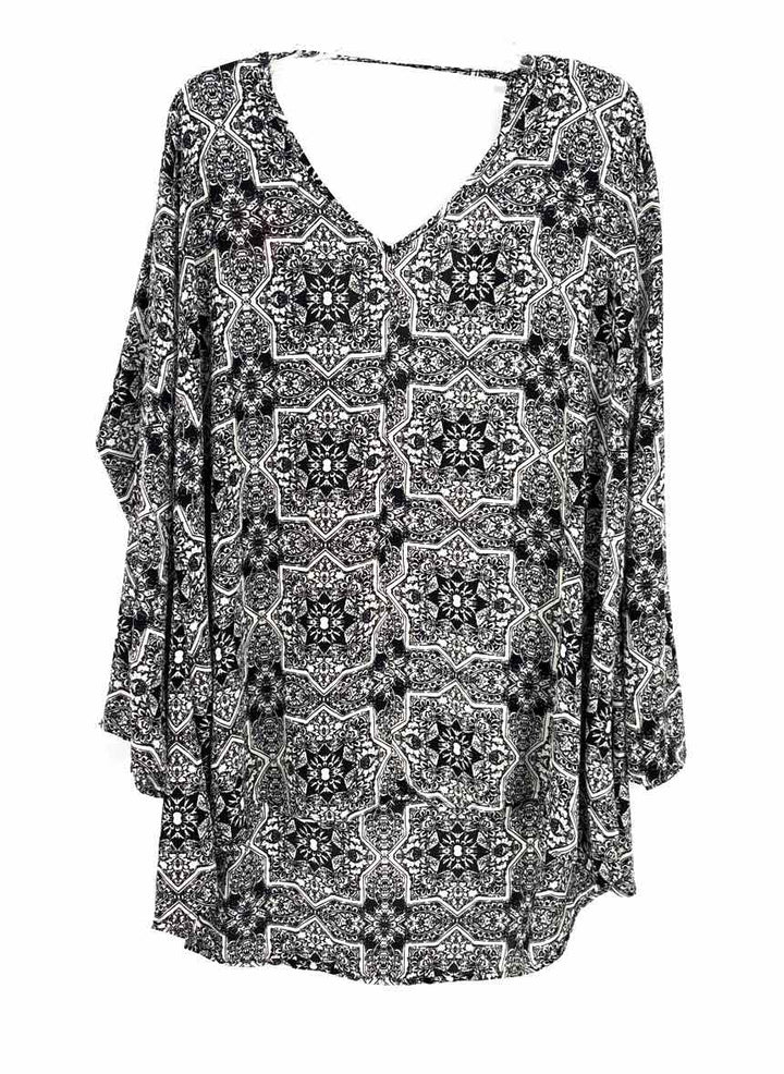 Size 1X Black Dress
