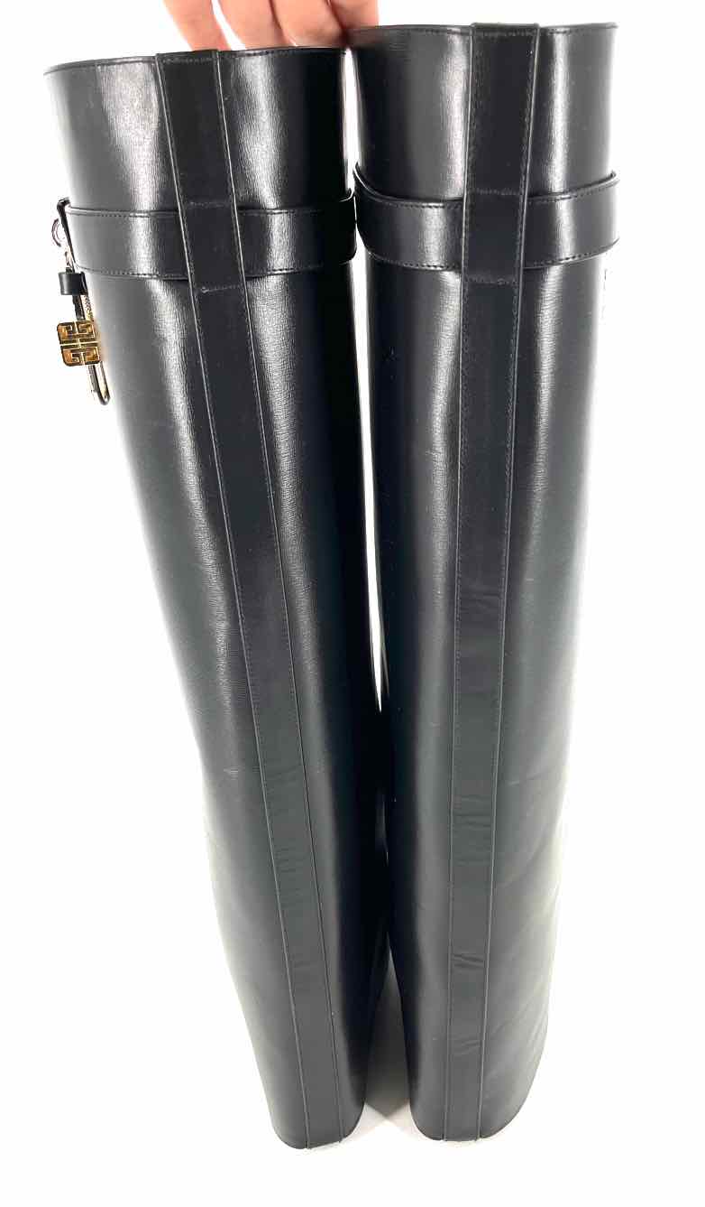 Shoe Size 44 GIVENCHY Black Leather Luxury - Boots