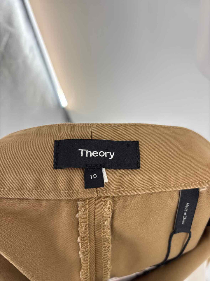 Size 10 THEORY Beige Pants