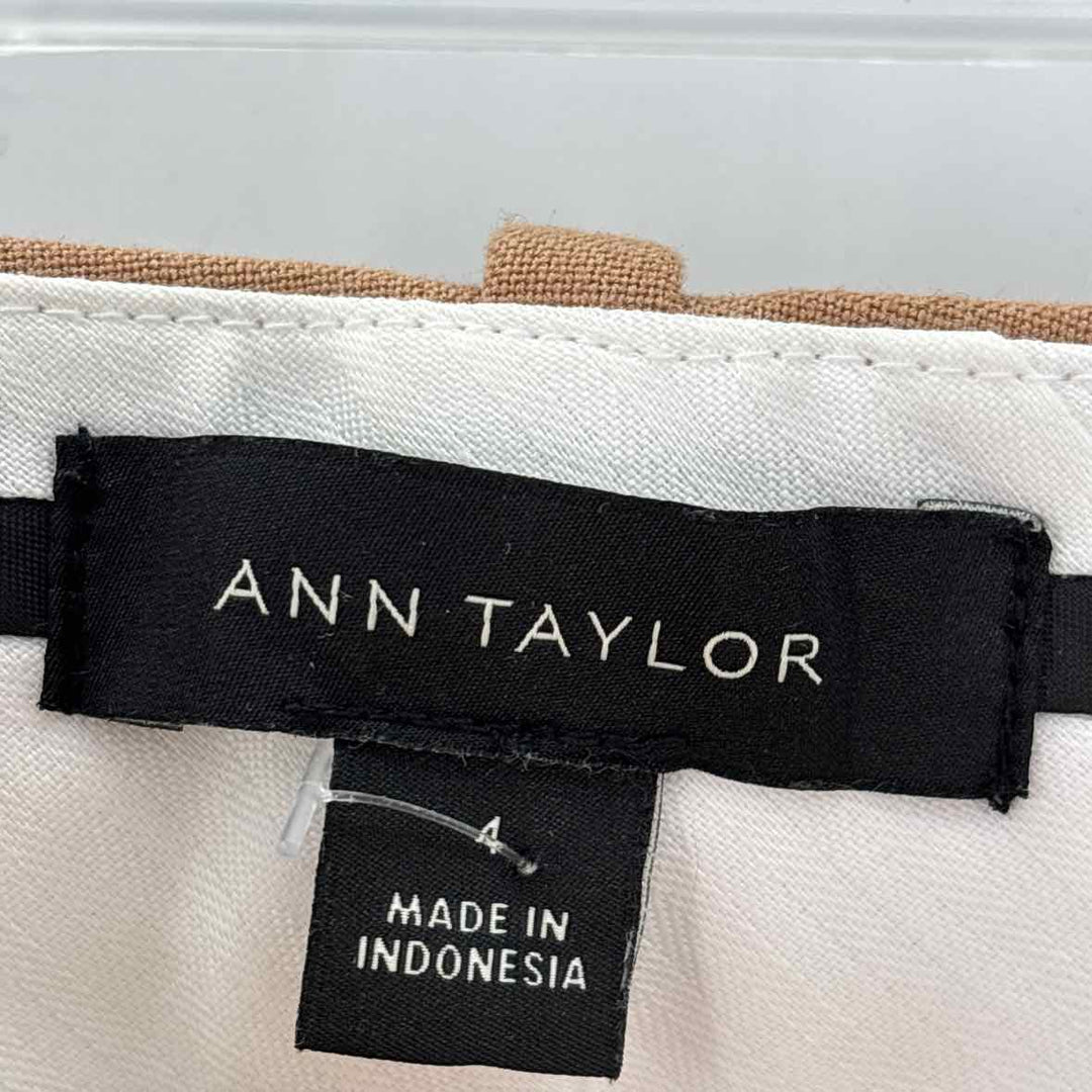 Size 4 Ann Taylor Tan Pants