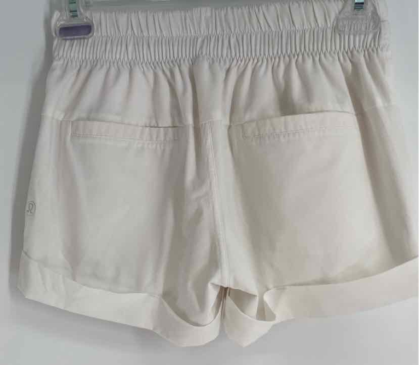 Size 2 Lululemon White Shorts