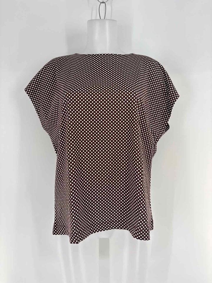 Size L LOFT Brown Shirt