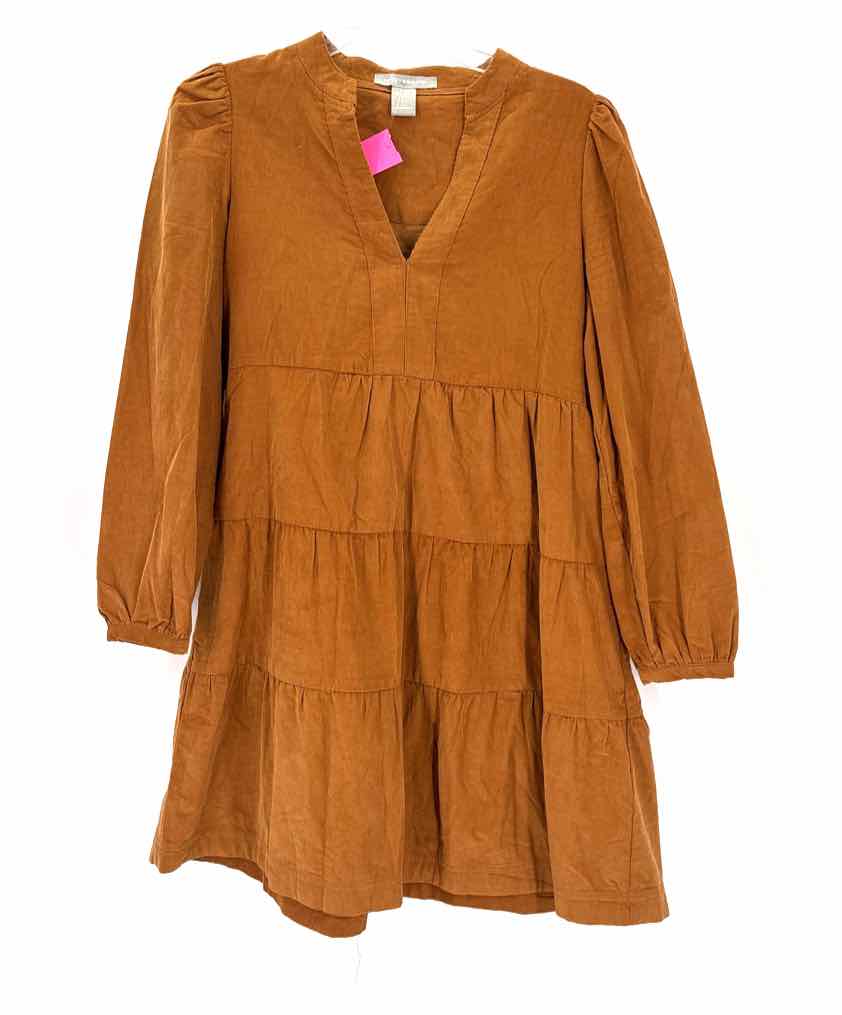 Size S LUCKY Tan Corduroy Dress