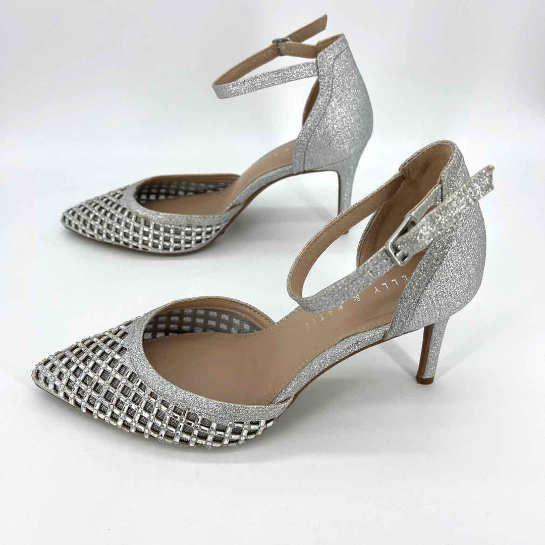 Shoe Size 8 KELLY & KATIE Silver Pumps