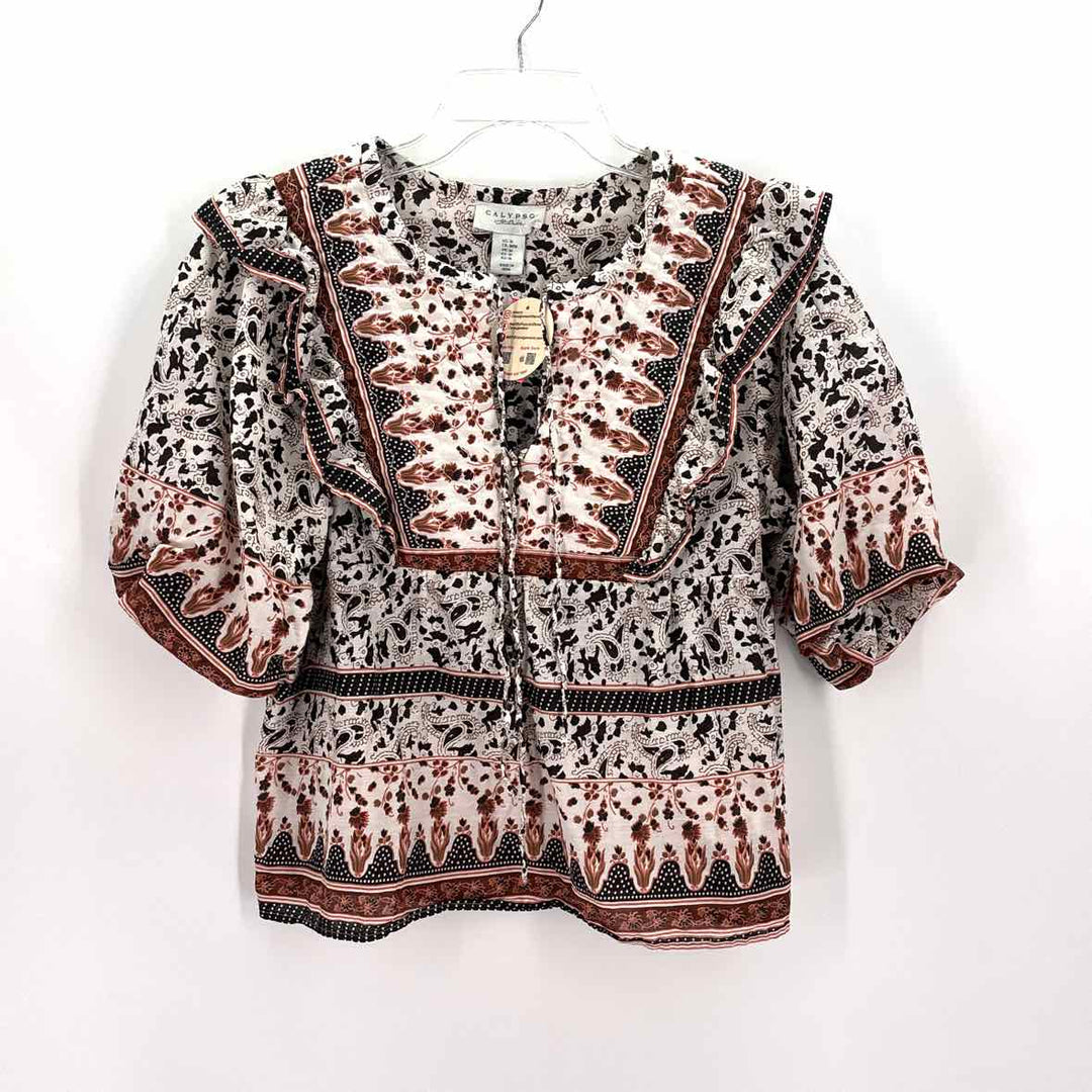 Size M CALYPSO Multi-Color Shirt