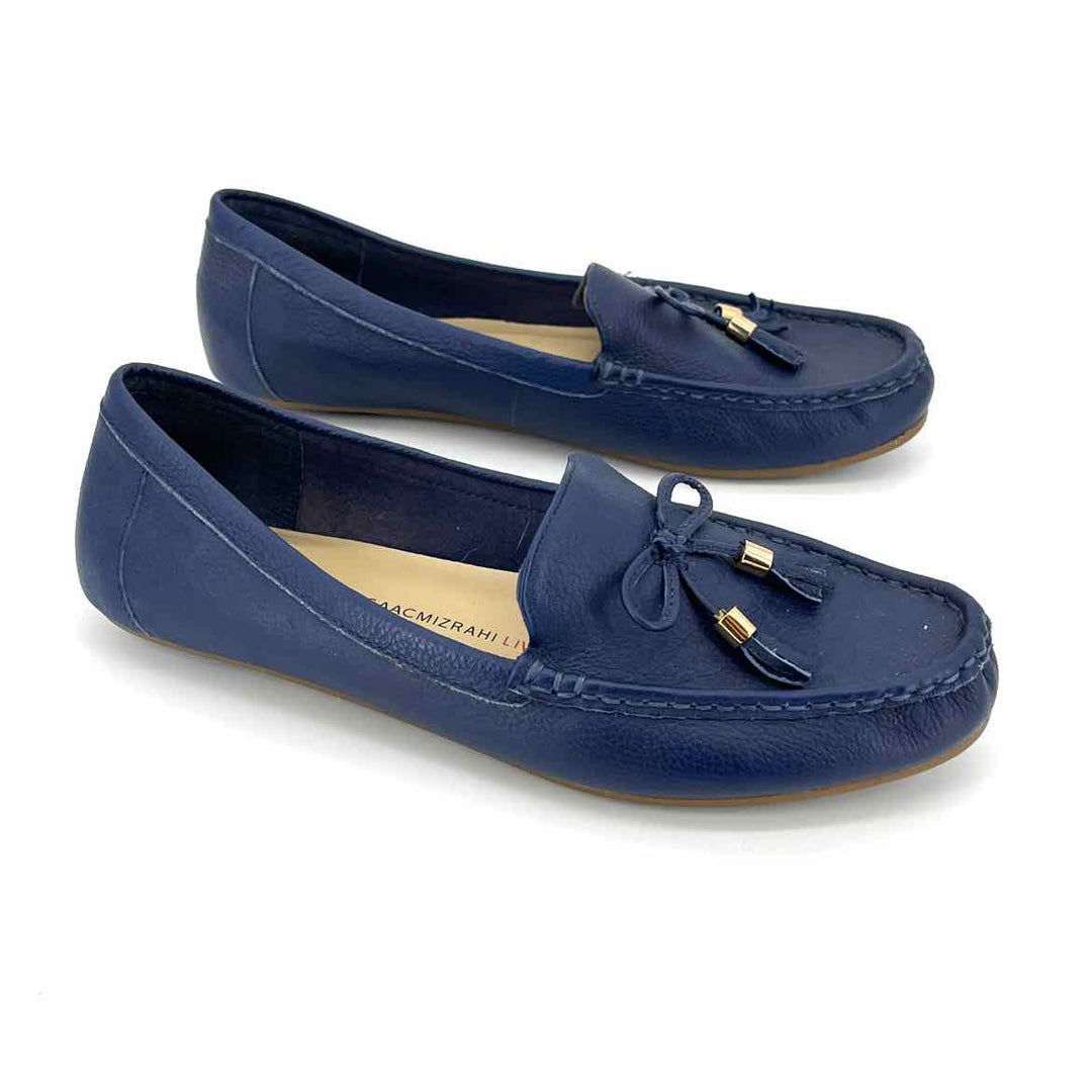 Shoe Size 8.5 ISAAC MIZRAHI Navy Flats