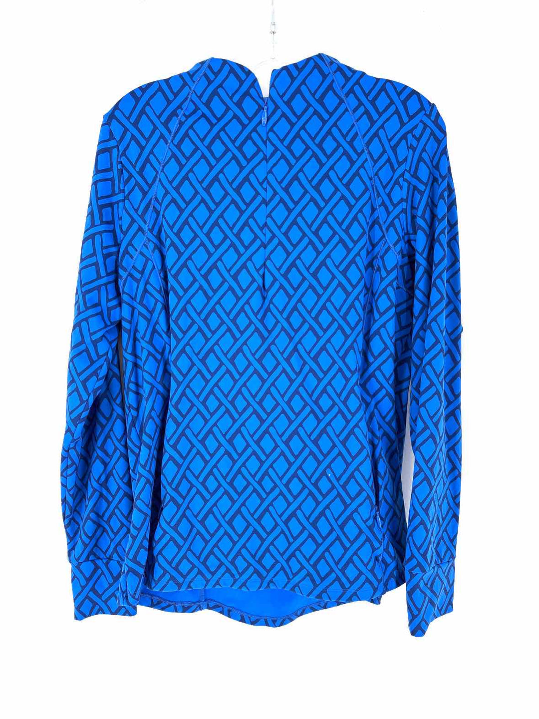 Size L Talbots Blue Print Jacket