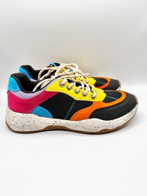 Shoe Size 8.5 TAOS Multi-Color Suede Sneakers