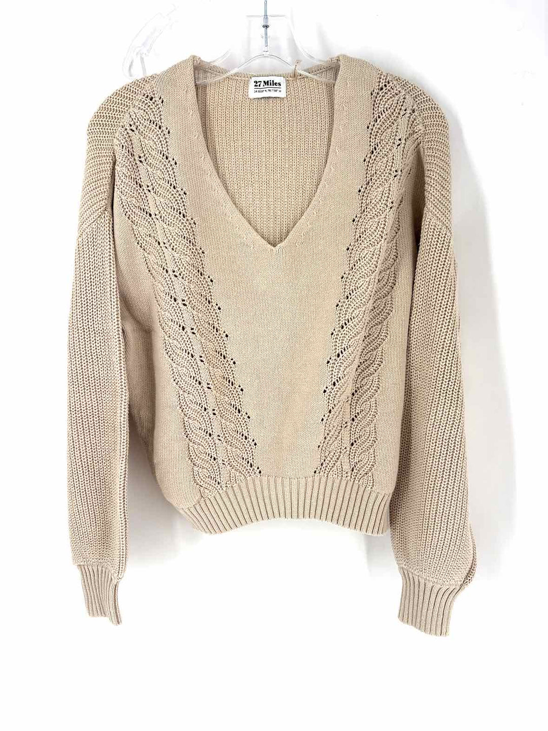 Size S Cream Sweater
