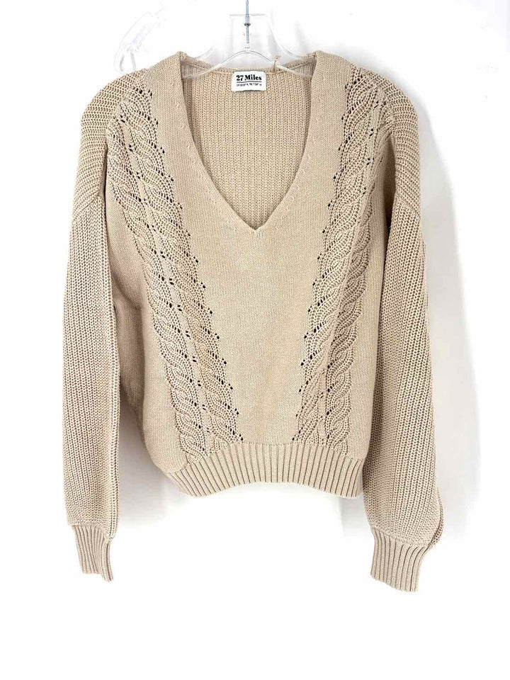 Size S Cream Sweater