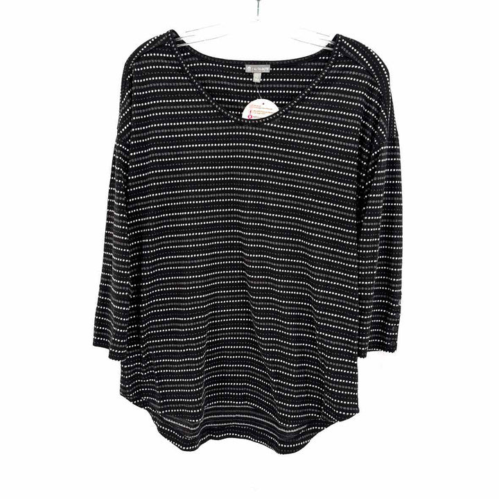 Size L Talbots Black Shirt