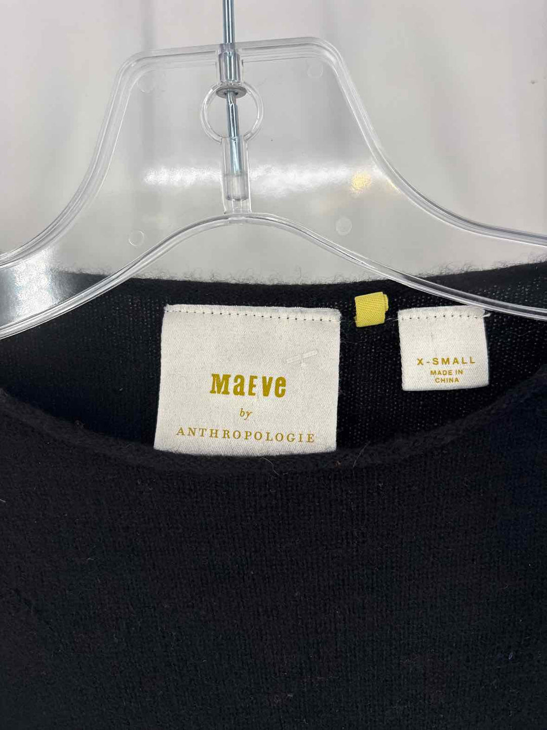 Size XS MAEVE Black Sweater