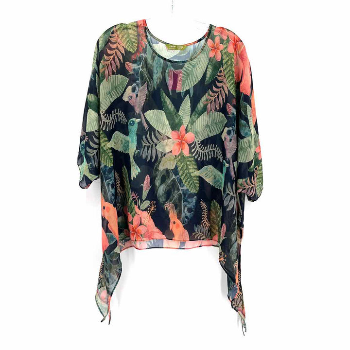 Size S/M JADE Navy Shirt