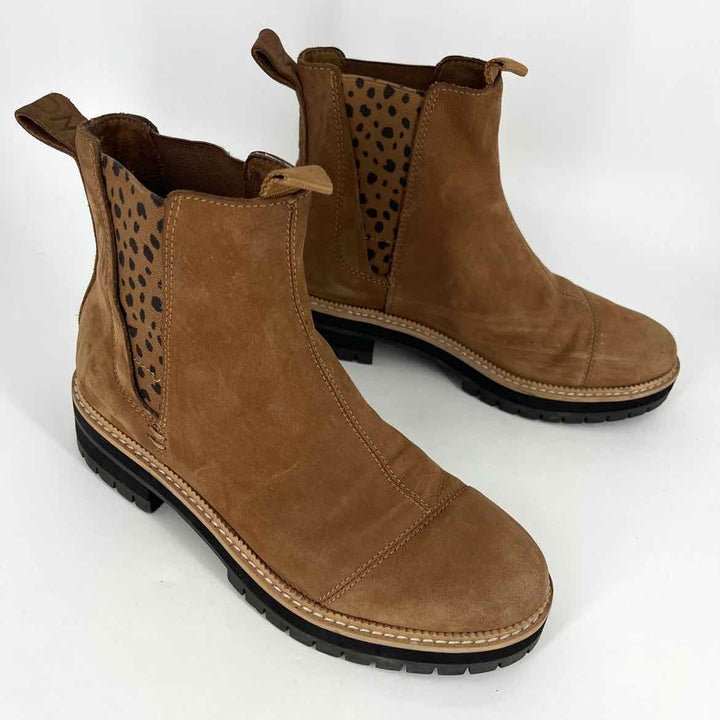 Shoe Size 6 Toms Camel Suede Boots