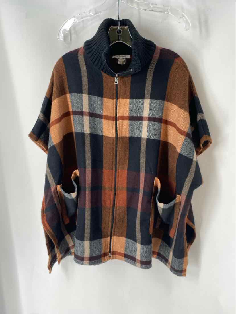 Size One Size Nine West Brown Print Sweater