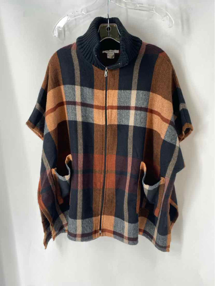 Size One Size Nine West Brown Print Sweater