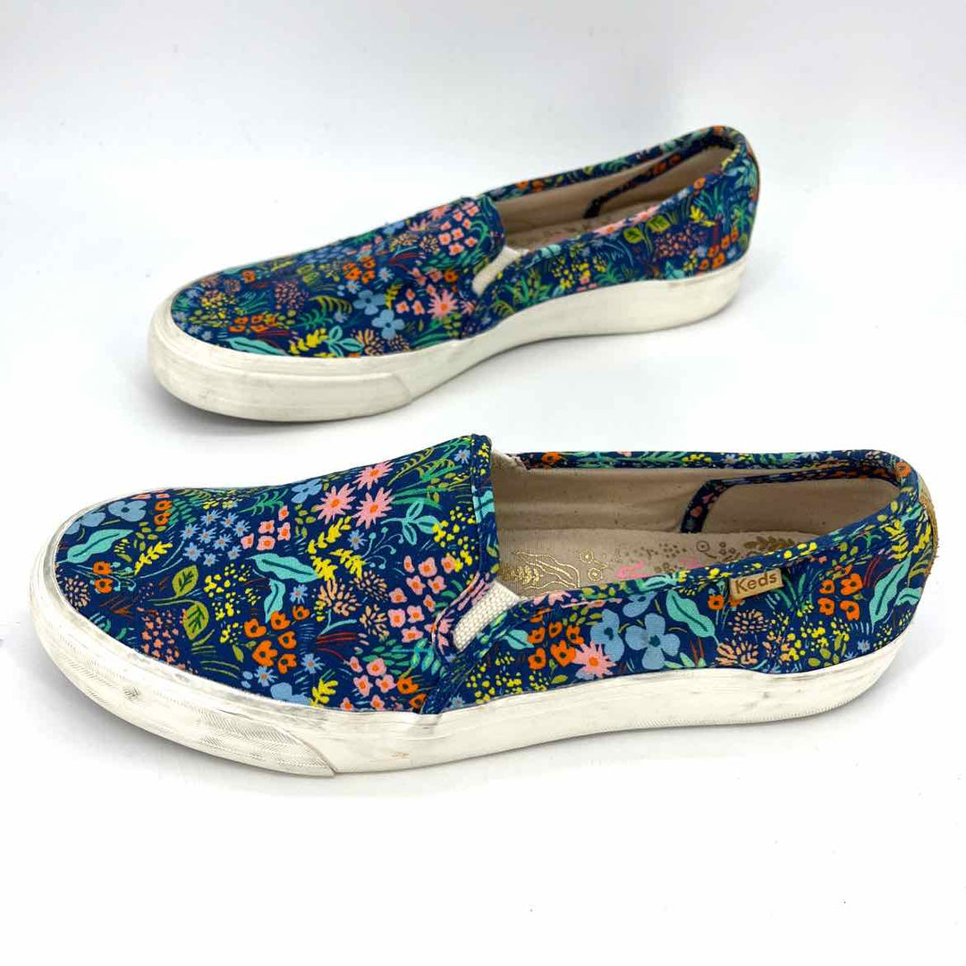 Shoe Size 10 Keds Blue Flats