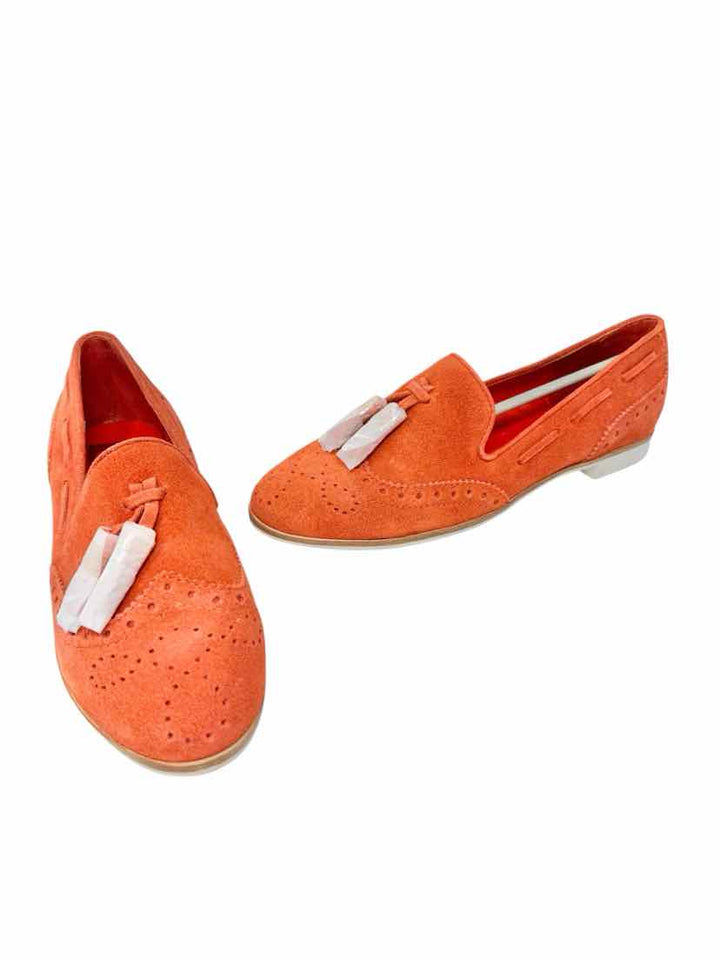 Shoe Size 8 Dolce Vita Orange Suede Loafers