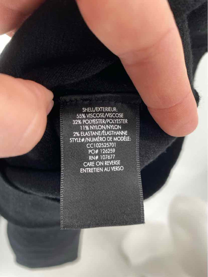 Size L Alice + Olivia Black Dress