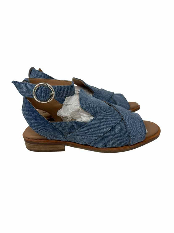 Shoe Size 39 FREE PEOPLE Blue Sandals