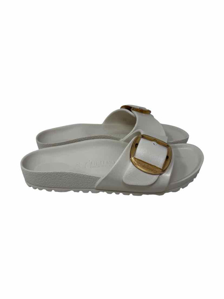 Shoe Size 38 Birkenstock White Sandals