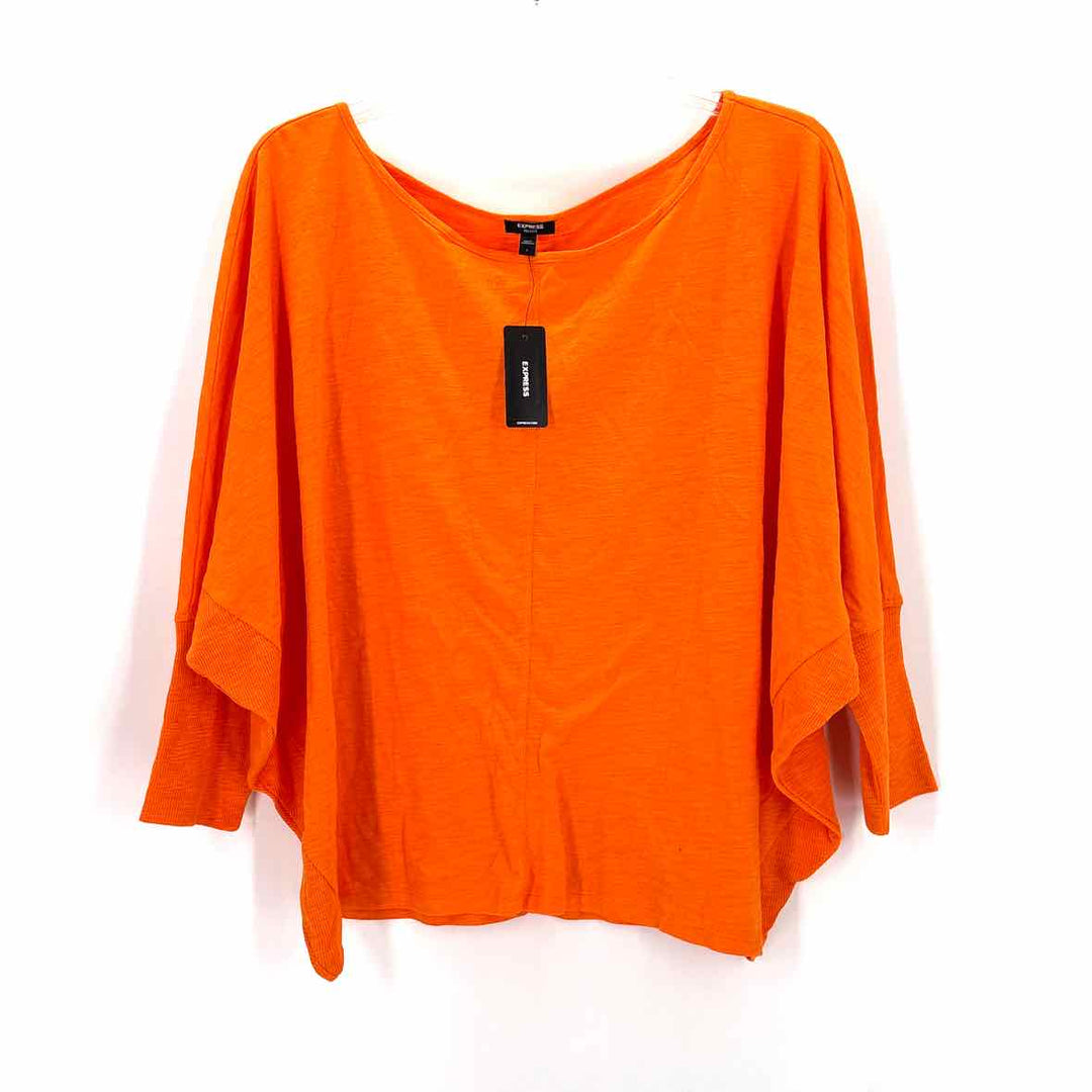 Size L EXPRESS Orange Shirt