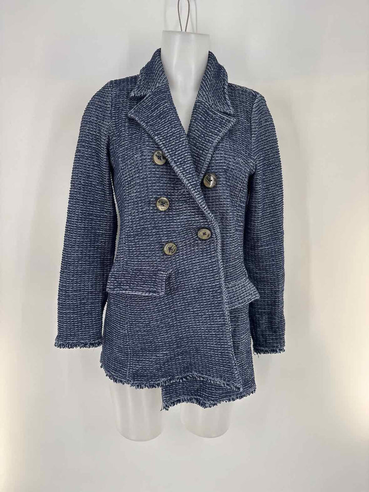 Size M Chico's Blue Jacket