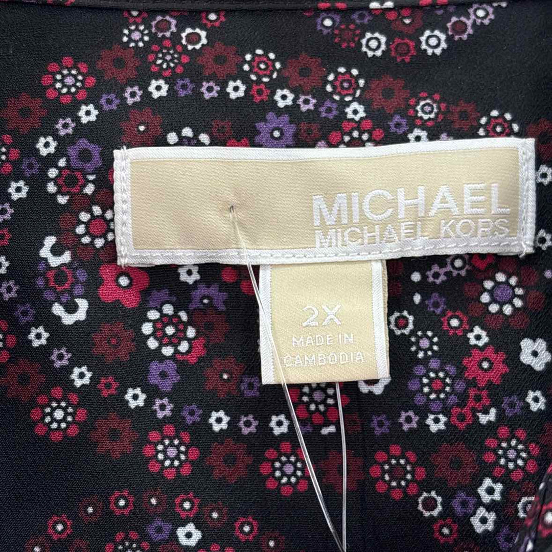 Size 2X Michael Kors Black Jacket