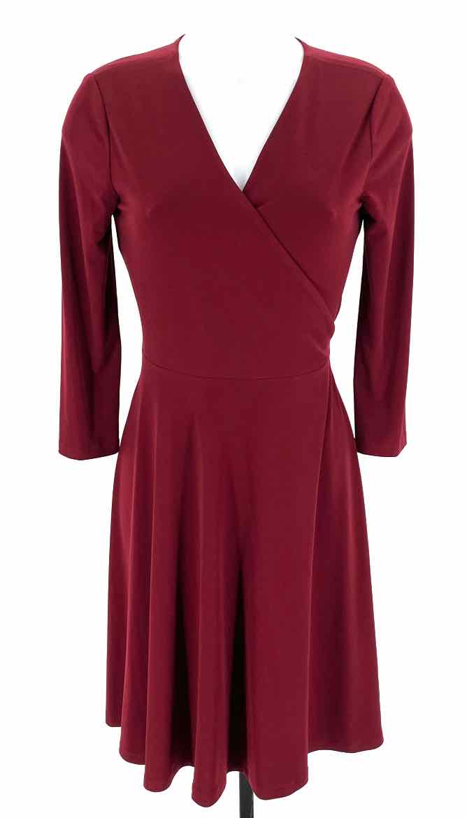 Size S Brooks Brothers Wine Dress