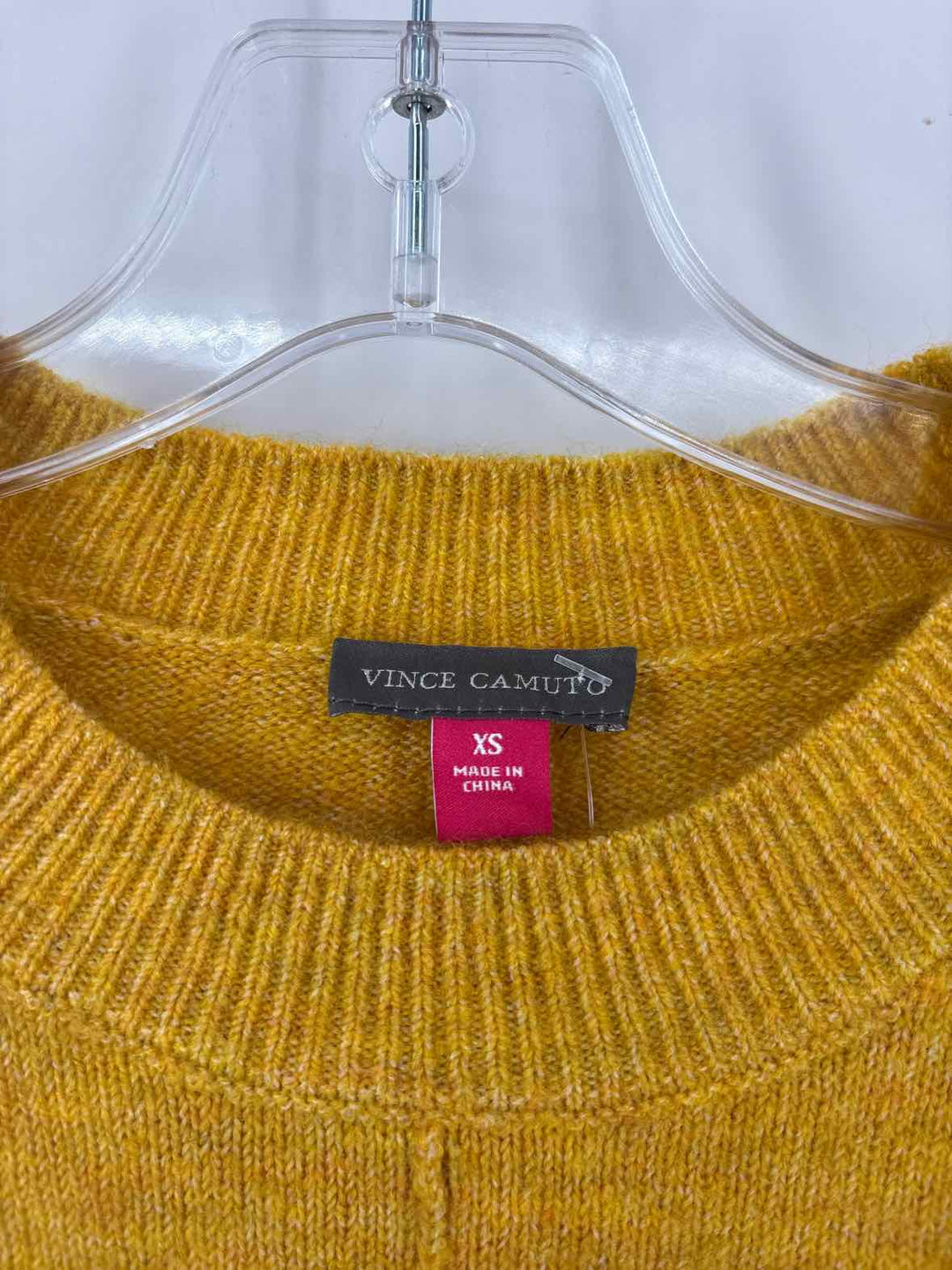 Size XS Vince Camuto Mustard Sweater