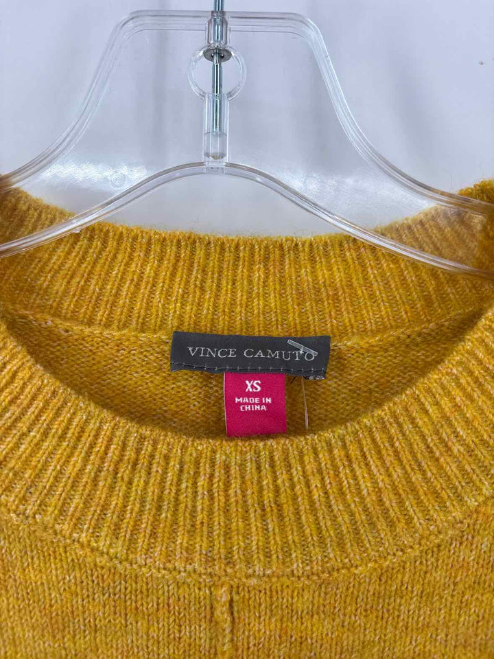 Size XS Vince Camuto Mustard Sweater
