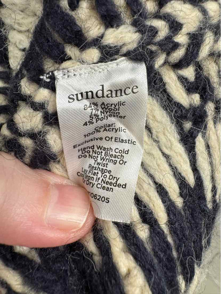 Size S sundance Navy Knit Cardigan