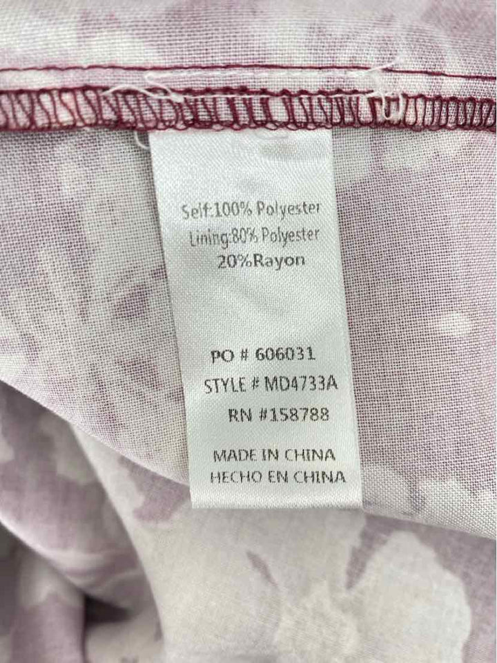 Size L MABLE Burgundy Dress