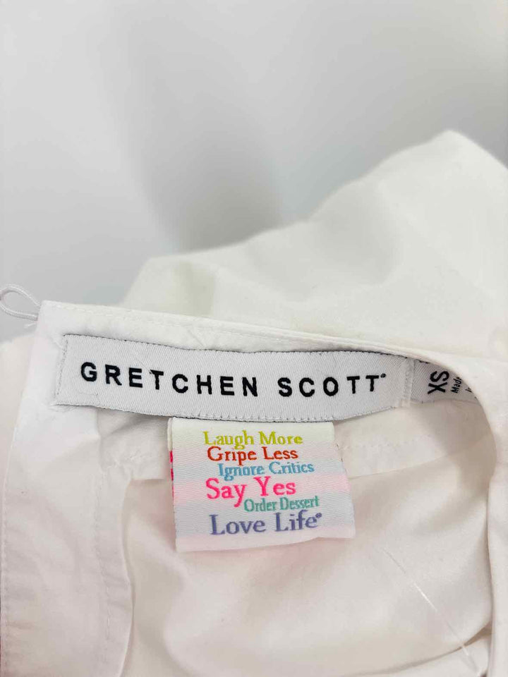 Size XS Gretchen Scott White Dress