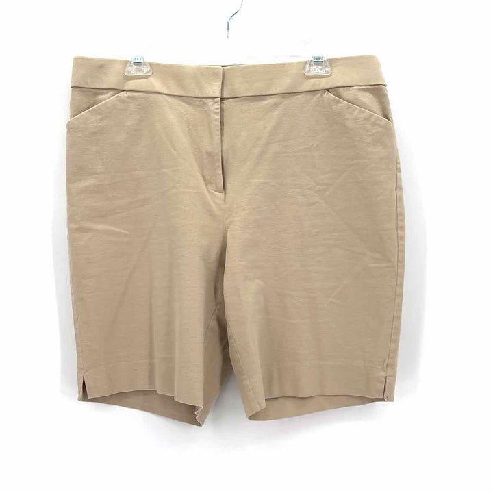 Size 14 Chico's Tan Shorts