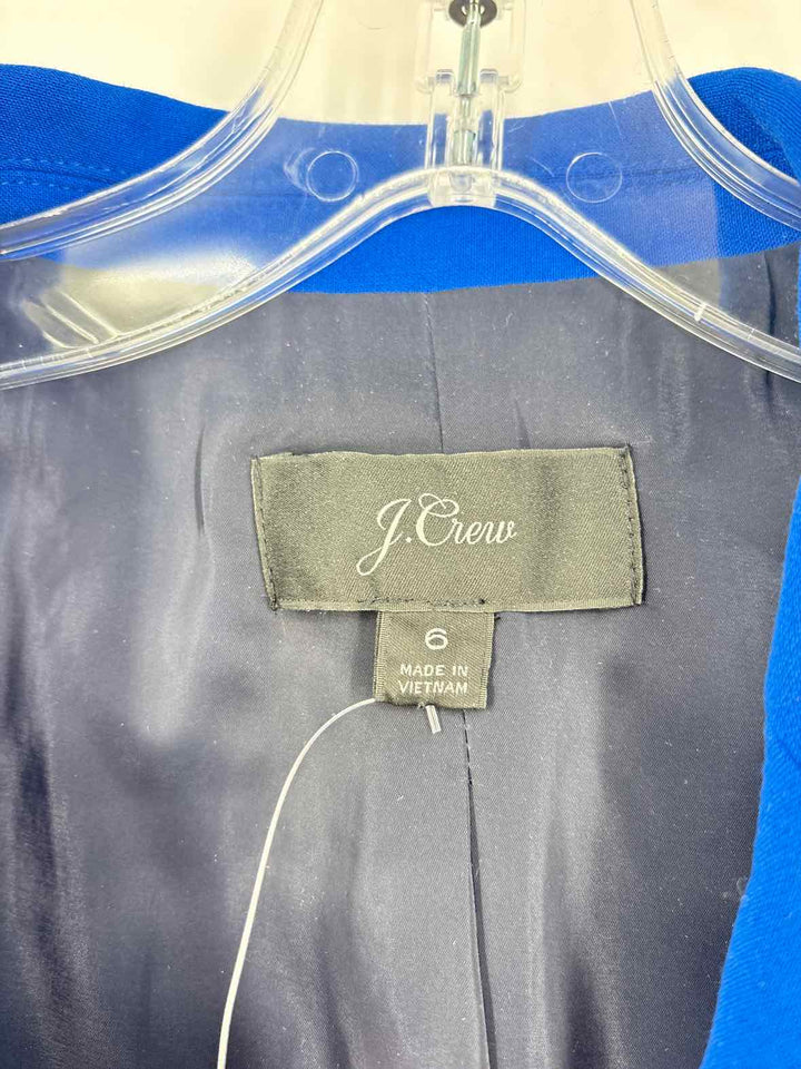 Size 6 J Crew Blue Jacket