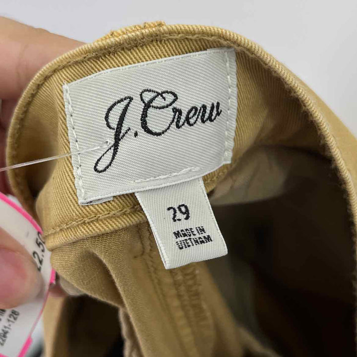 Size 29 J Crew Tan Pants
